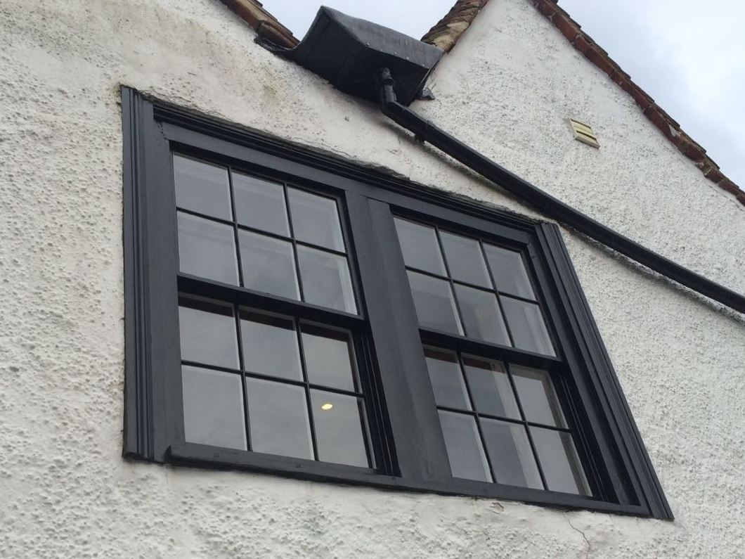 Sash windows repaired and restored as new in Broxbourne, Herts.