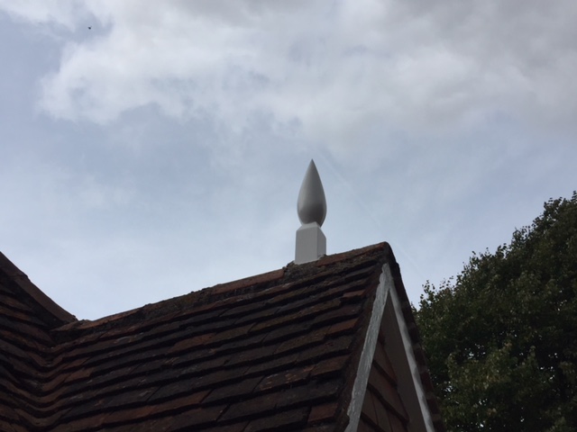 Timber roof features restored in Finchingfield